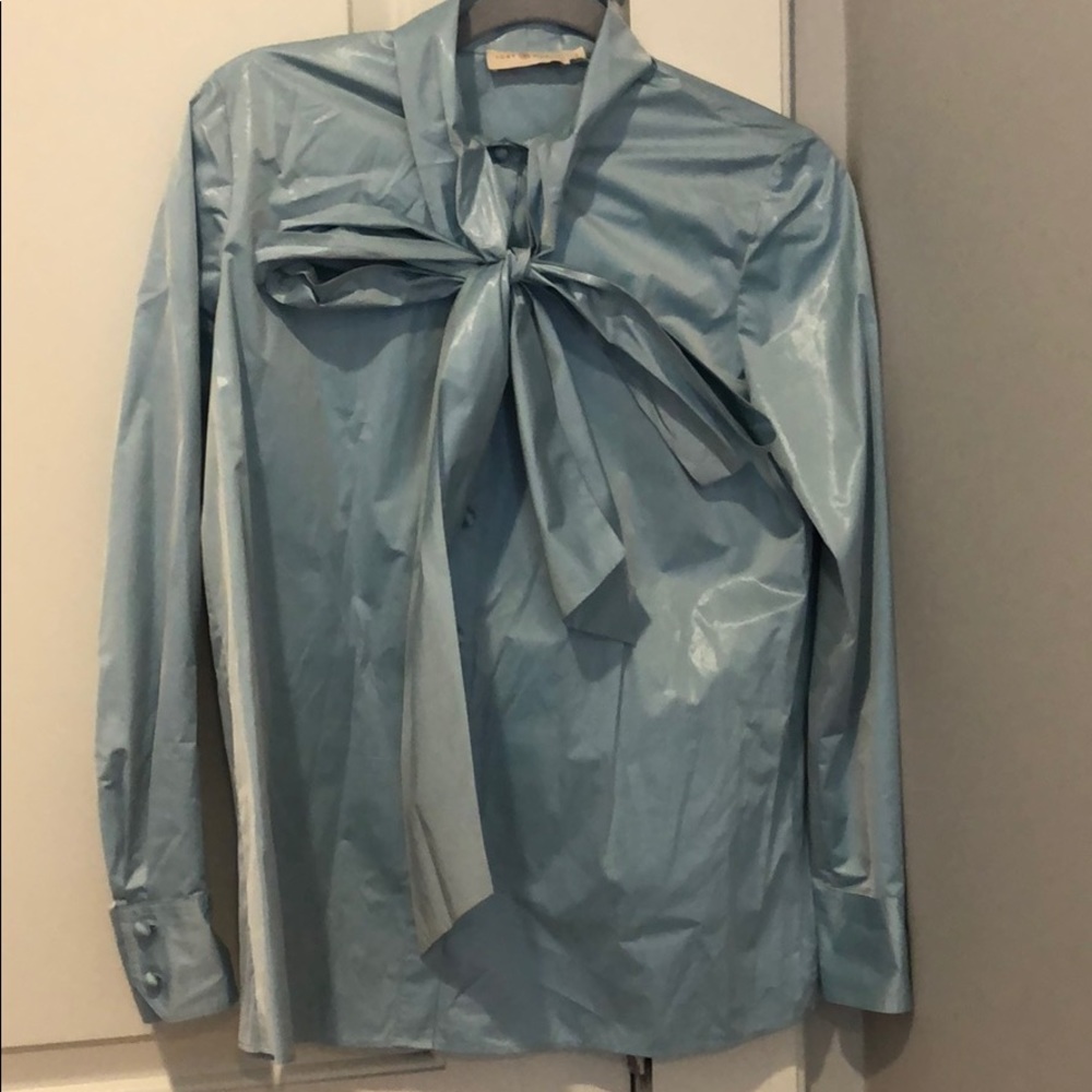 Tory Burch Daphne blouse in blue